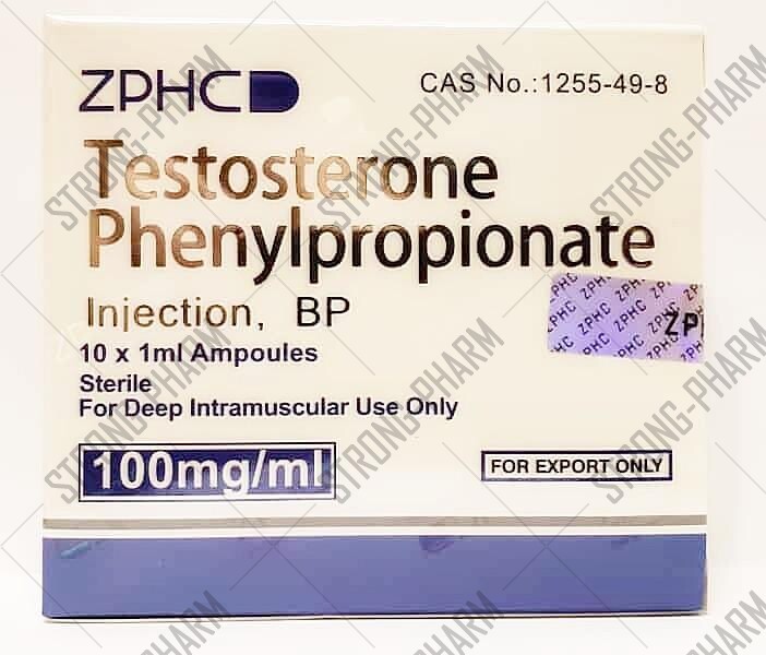 Testosterone Phenylpropionate ZPHC 100 мг/мл 10 ампул