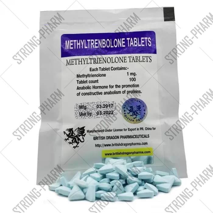 MethylTrenbilone BritishDragonPharma 10 мг/таб 100 таблеток