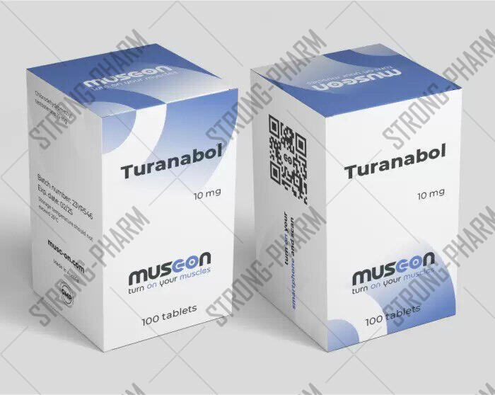 Turanabol MUSC ON 20 мг/таб 50 таблеток