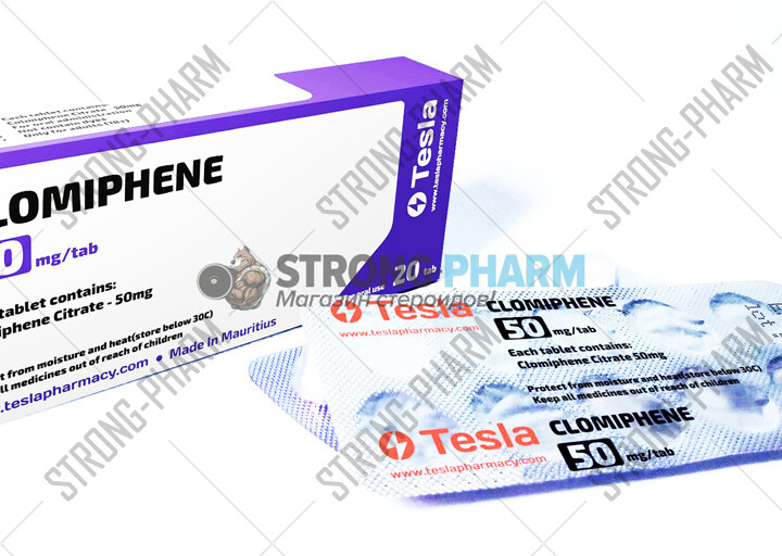 Clomiphene (кломид) от Tesla Pharmacy