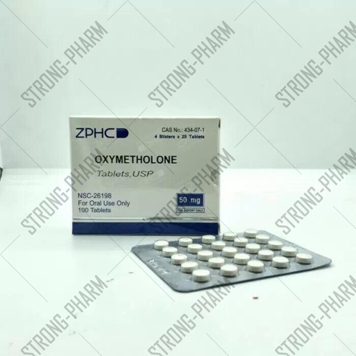 Oxymetholone ZPHC 50 мг/таб 25 таблеток
