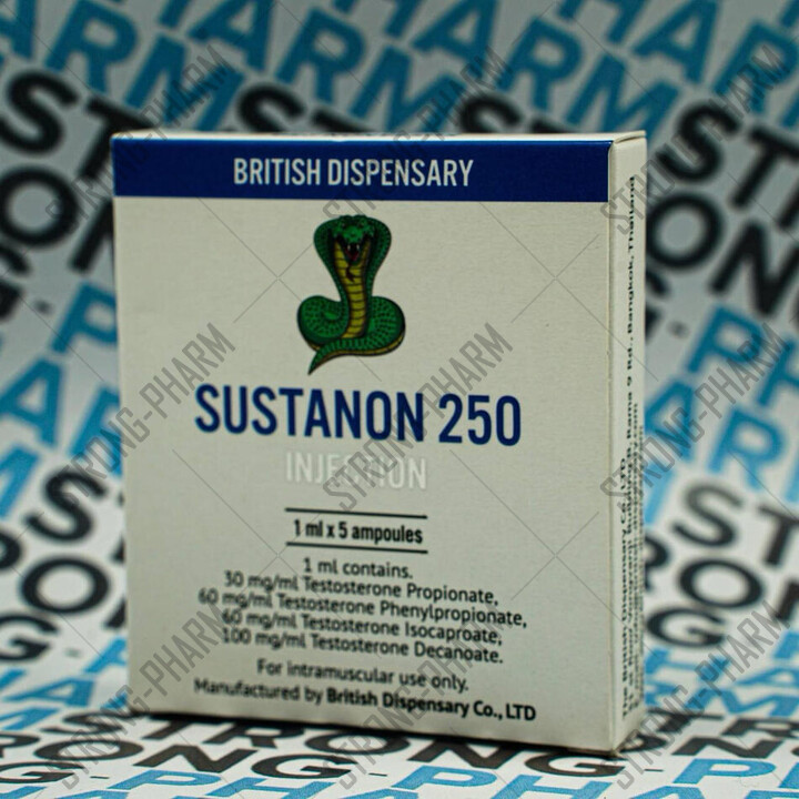 Sustanone BRITISH DISPENSARY 250 мг/мл 5 ампул