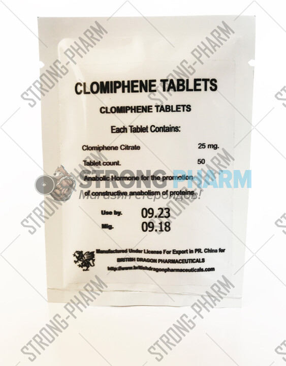 Clomiphene (кломид) от British Dragon