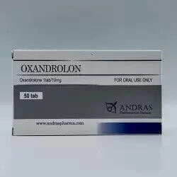 Oxandrolone ANDRAS 10 мг/таб 50 таблеток