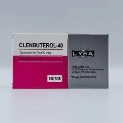 Clenbuterol LYKA LABS.INFO 40 маг/таб 100 таблеток
