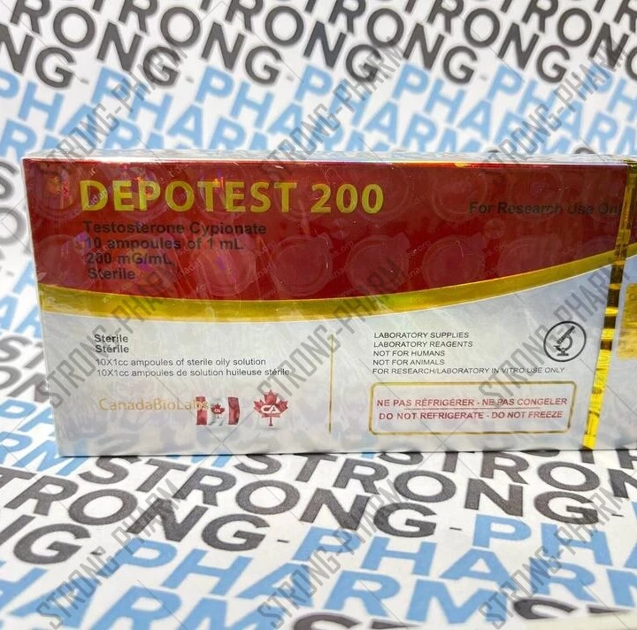 DEPOTEST 200 (тестостерон ципионат) от CanadaBioLabs